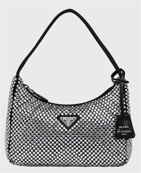 rhinestone prada bag dupe|Prada raffia bag dupe.